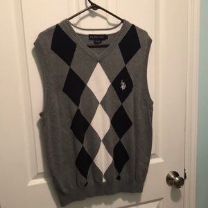 US Polo Assn sweater vest, men’s large
